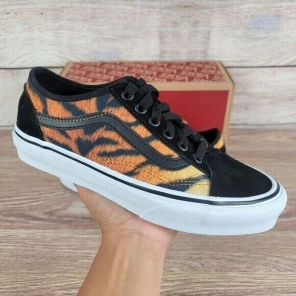 Vans Shoes - NEW Vans Old Skool Tiger Suede‎ Shoes Women's Size 6.5 Athletic Casual Sneakers